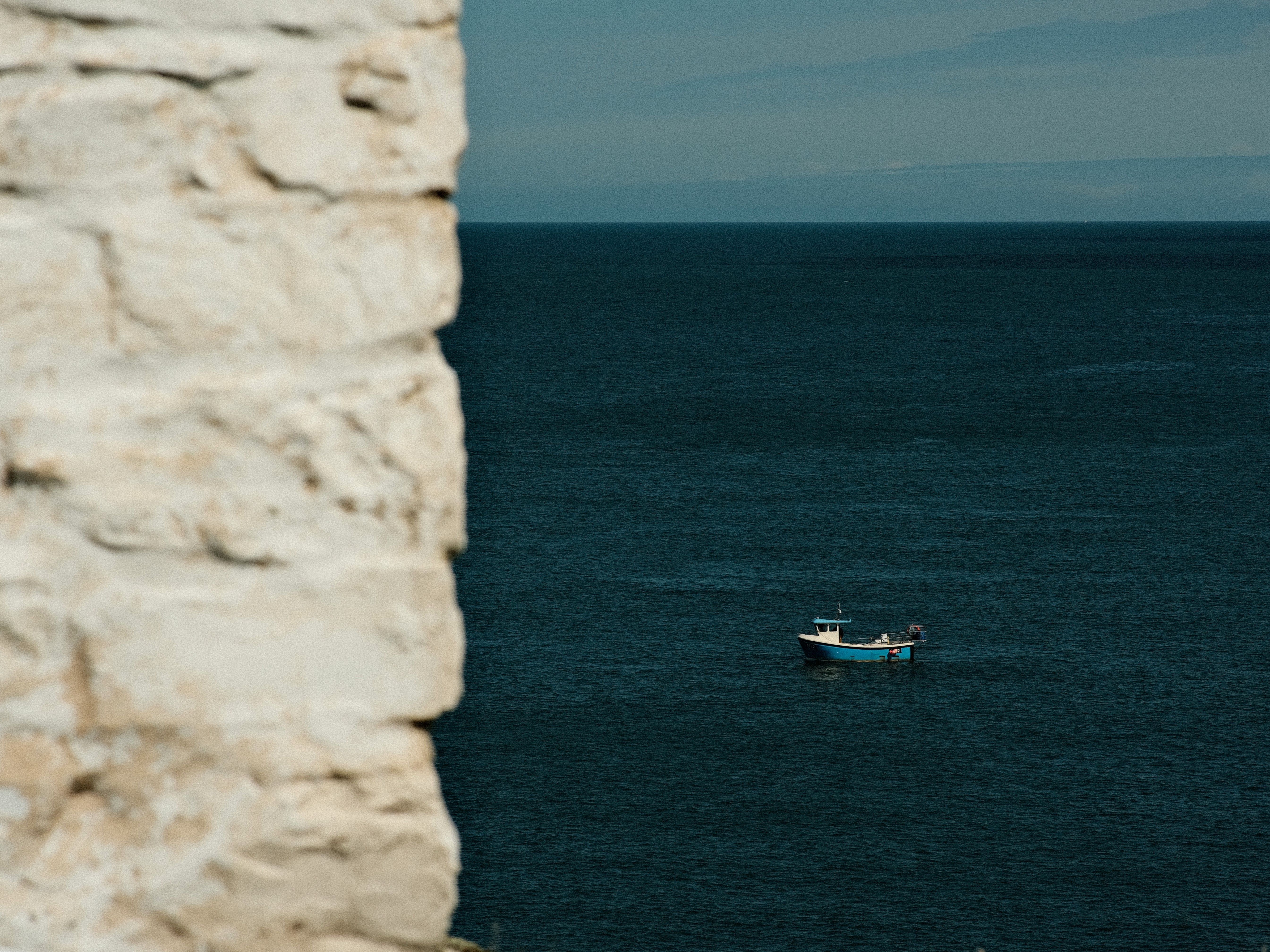 Little blue boat